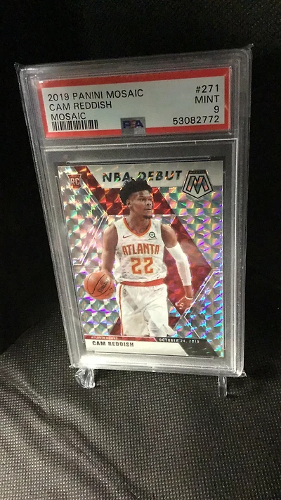 2019 Panini Mosaic 271 Cam Reddish Mosaic PSA 9