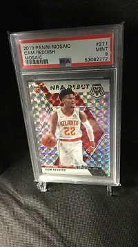 2019 Panini Mosaic 271 Cam Reddish Mosaic PSA 9