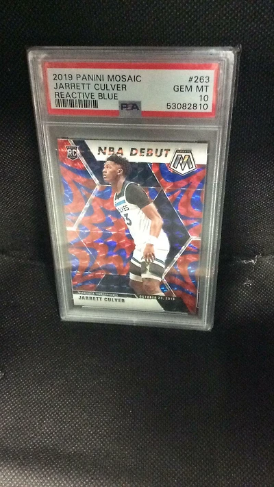 2019 Panini Mosaic Jarrett Culver Reactive PSA