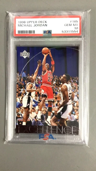 1996 Upper Deck Michael Jordan PSA