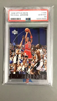 1996 Upper Deck Michael Jordan PSA