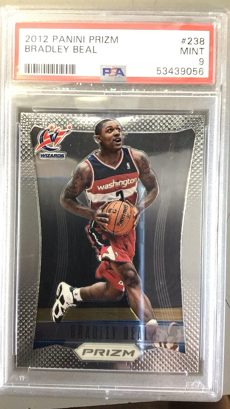 2012 Panini Prizm 238 Bradley Beal PSA 9