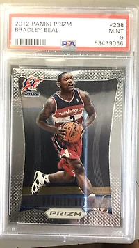 2012 Panini Prizm 238 Bradley Beal PSA 9