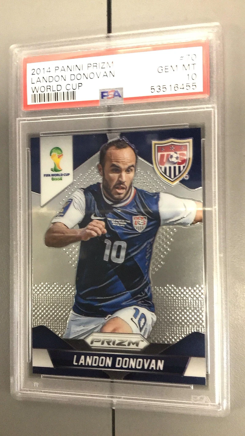 2014 Panini Prizm World Cup 70 Landon Donovan PSA 10