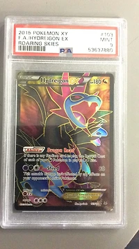 2015 Pokemon Xy Roaring Skies 103 Fa/hydreigon Ex PSA 9