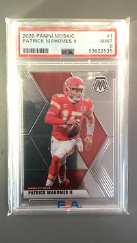 2020 Panini Mosaic 1 Patrick Mahomes Ii PSA