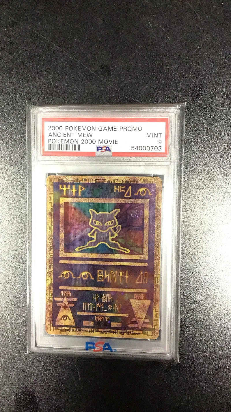2000 Pokemon Game Movie Ancient Mew PSA 9