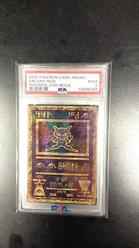 2000 Pokemon Game Movie Ancient Mew PSA 9