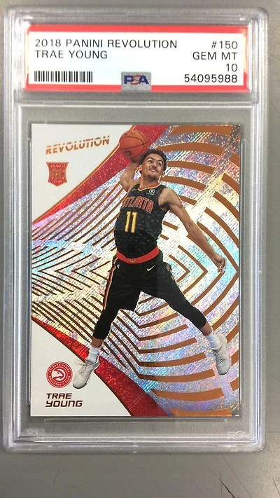 2018 Panini Revolution 150 Trae Young PSA 10