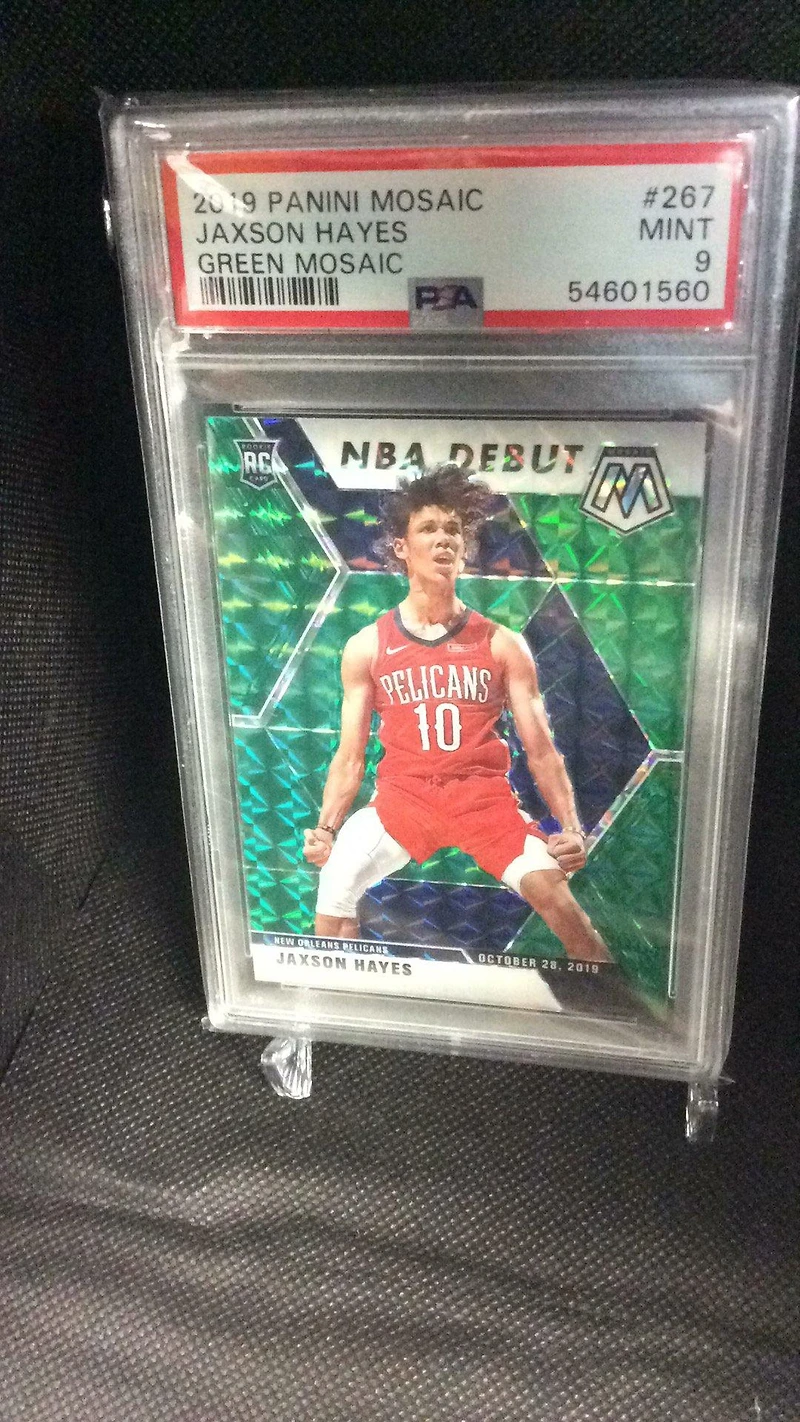 2019 Panini Mosaic 267 Jaxson Hayes Mosaic PSA 9