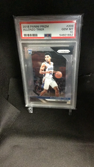 2018 Panini Prizm 209 Allonzo Trier PSA 10