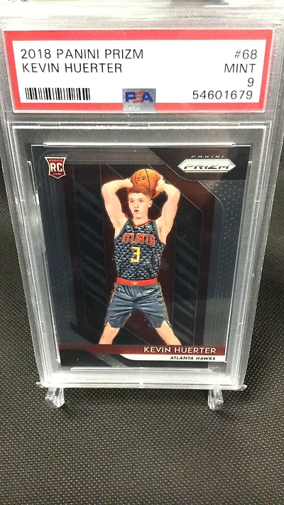 2018 Panini Prizm 68 Kevin Huerter PSA 9