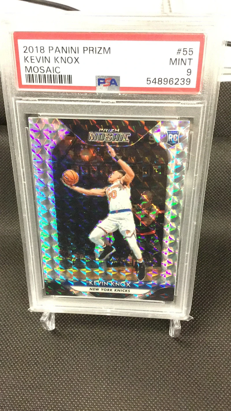 2018 Panini Prizm Mosaic 55 Kevin Knox PSA 9