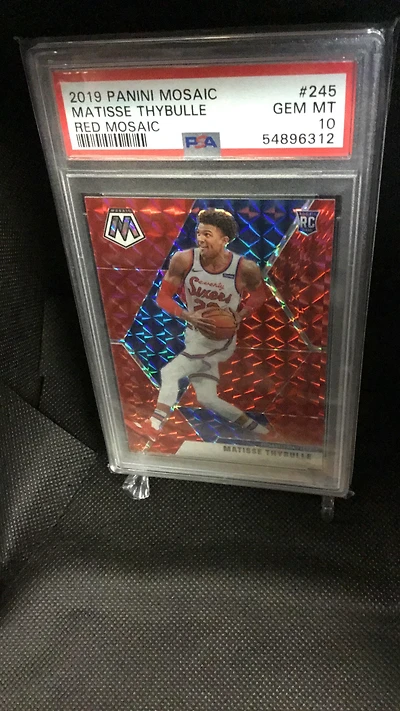 2019 Panini Mosaic 245 Matisse Thybulle Mosaic PSA 10