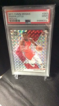 2019 Panini Mosaic 247 Nassir Little Mosaic PSA
