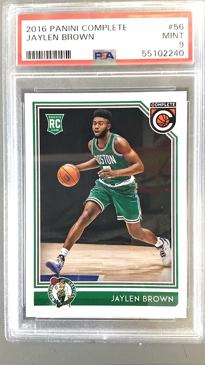 2016 Panini Complete 56 Jaylen Brown PSA 9