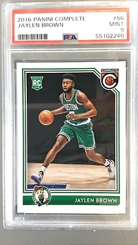 2016 Panini Complete 56 Jaylen Brown PSA 9