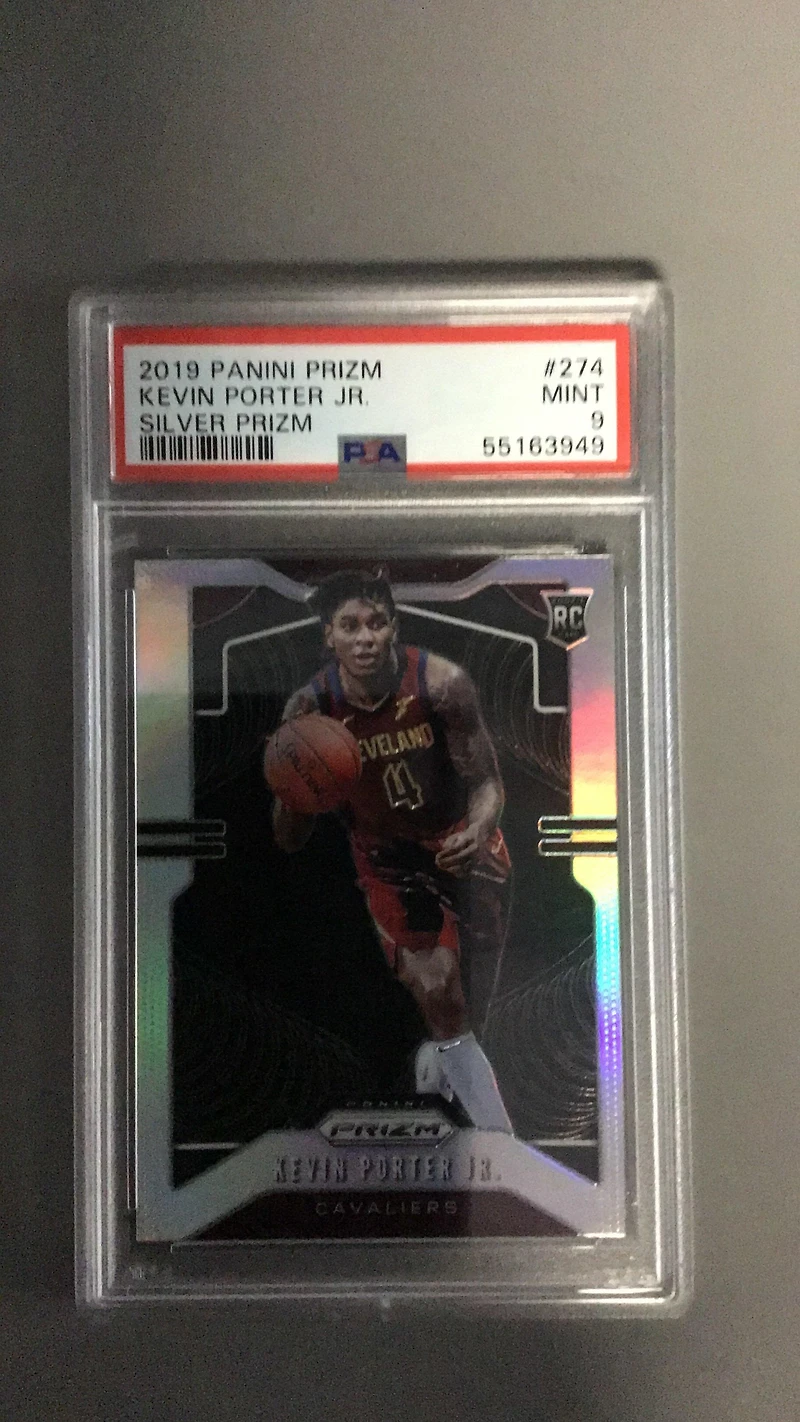 2019 Panini Prizm 274 Kevin Porter Jr. Silver Prizm PSA 9