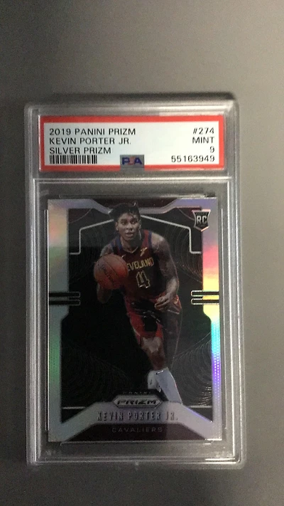 2019 Panini Prizm 274 Kevin Porter Jr. Silver Prizm PSA 9
