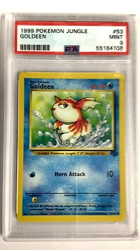 1999 Pokemon Jungle 53 Goldeen PSA 9