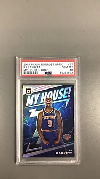 2019 Panini Donruss Optic My House! 17 Rj Barrett Holo PSA 10