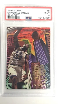 1994 Ultra Jam City 8 Shaquille O'neal PSA 9