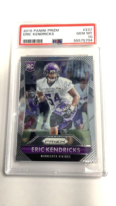 2015 Panini Prizm 237 Eric Kendricks PSA 10