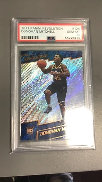 2017 Panini Revolution 125 Donovan Mitchell PSA 10