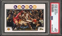 2008 Topps 24 Kobe Bryant Gold Foil PSA 9