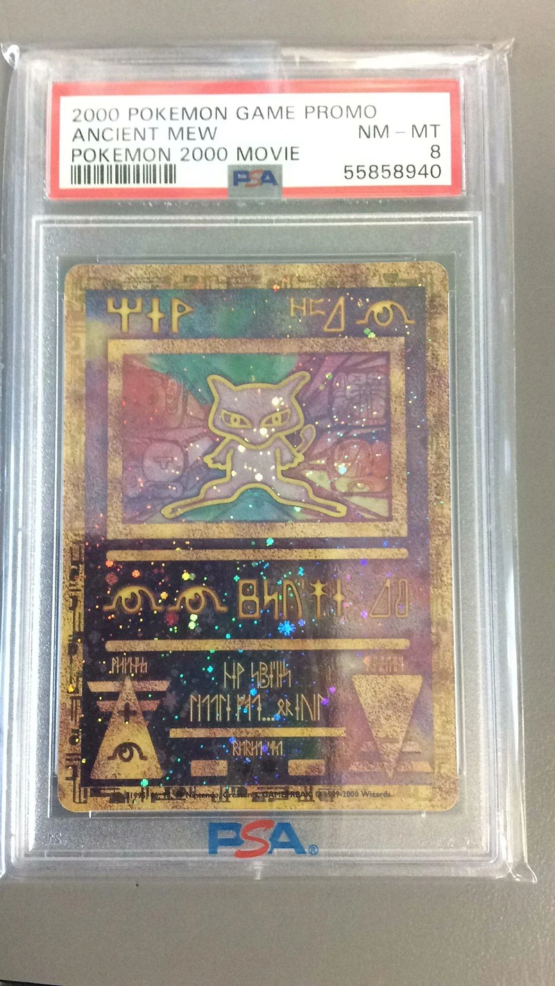2000 Pokemon Game Movie null Ancient Mew PSA
