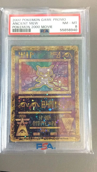 2000 Pokemon Game Movie null Ancient Mew PSA