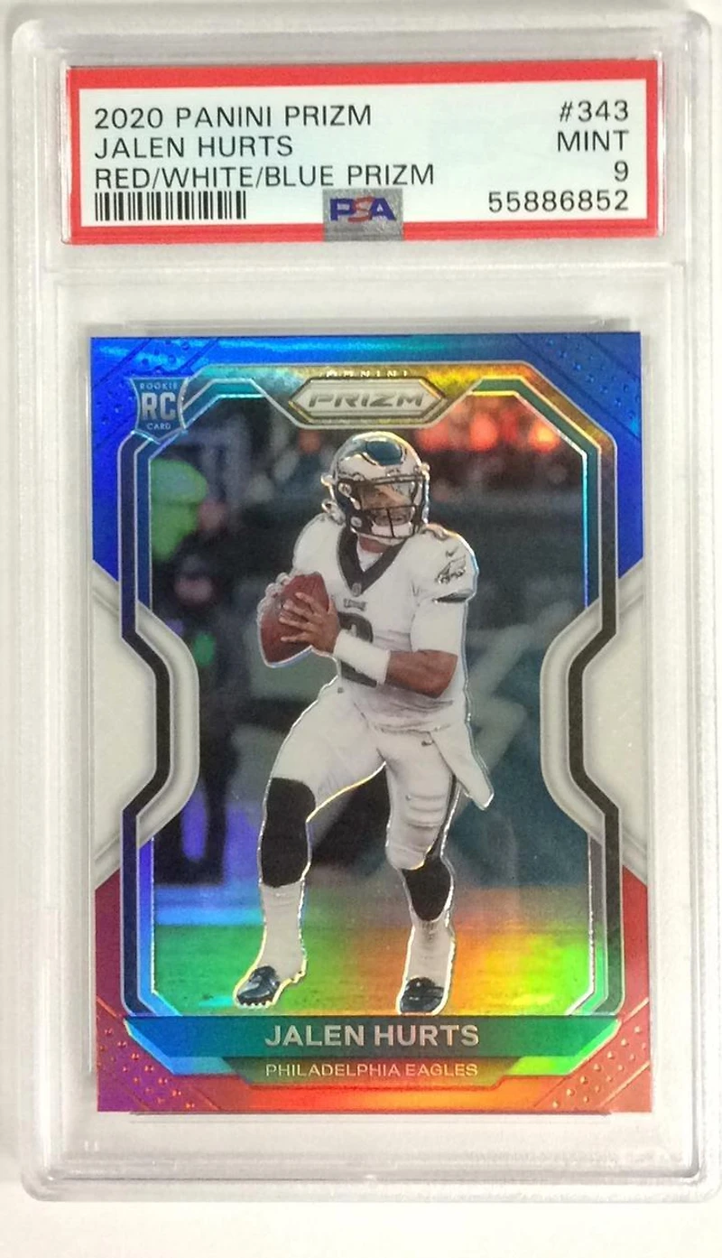 2020 Panini Prizm 343 Jalen Hurts // Prizm PSA