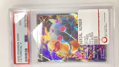 2020 Pokemon Sword & Shield 188 Full Art/torkoal V PSA 10