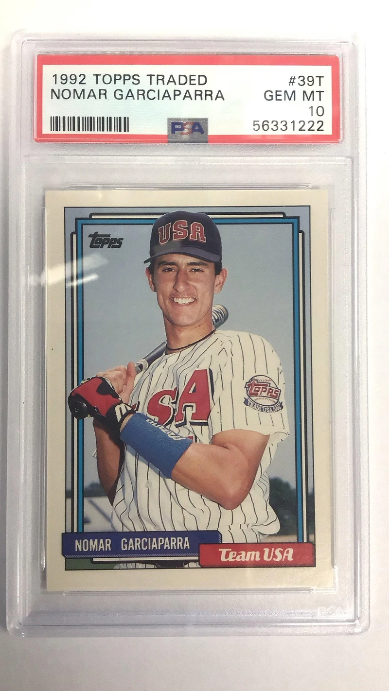 1992 Topps Traded 39t Nomar Garciaparra PSA 10