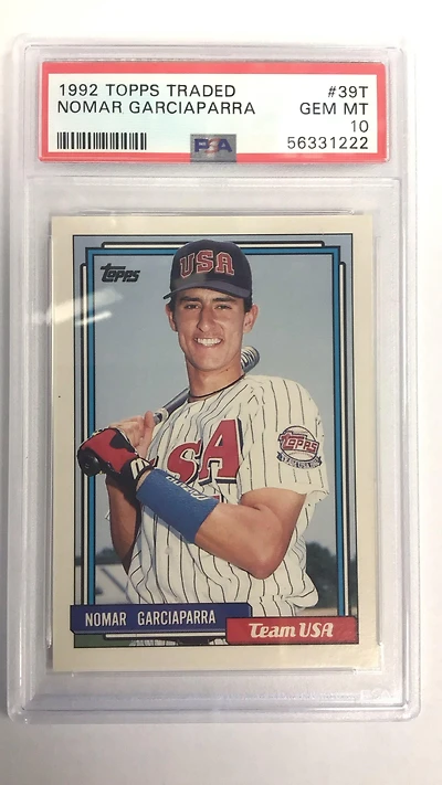 1992 Topps Traded 39t Nomar Garciaparra PSA 10