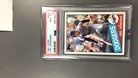 1985 Topps 493 Orel Hershiser PSA 8