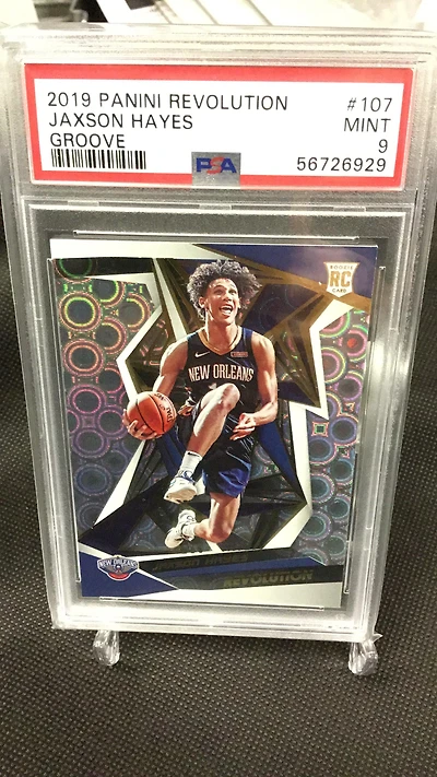 2019 Panini Revolution 107 Jaxson Hayes Groove PSA 9