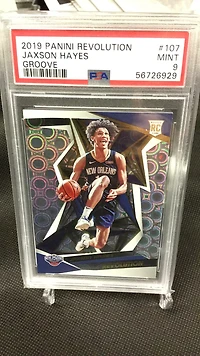 2019 Panini Revolution 107 Jaxson Hayes Groove PSA 9