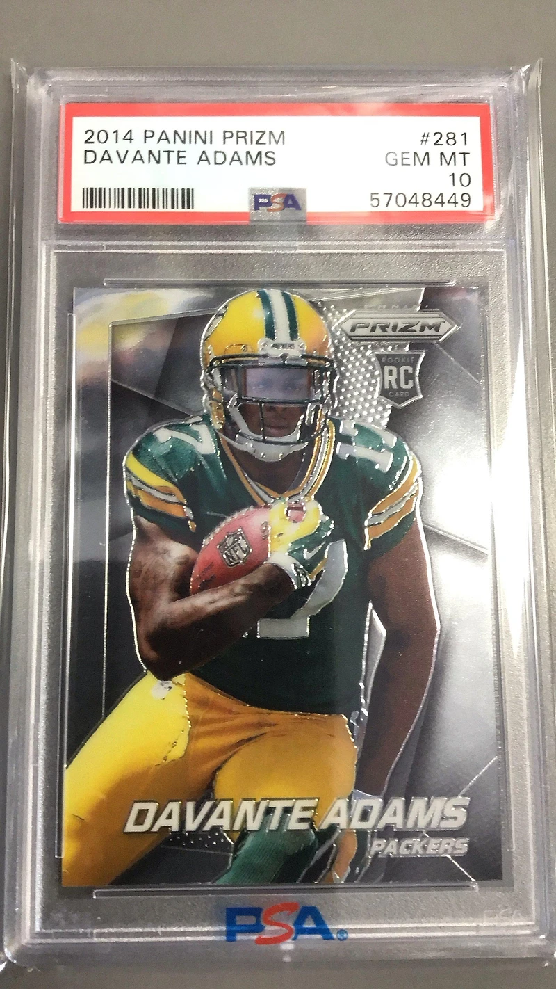 2014 Panini Prizm 281 Davante Adams PSA 10