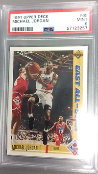 1991 Upper Deck 69 Michael Jordan PSA
