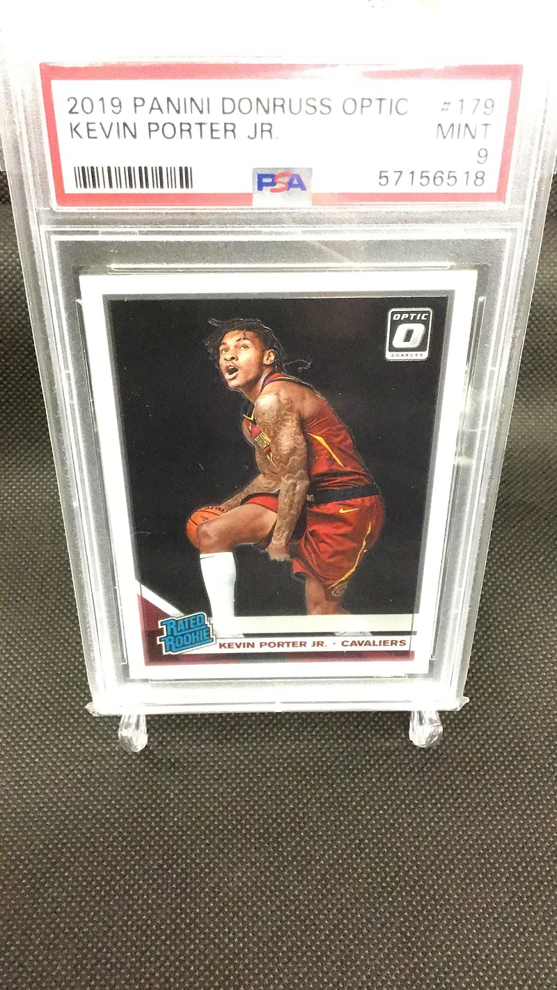 2019 Panini Donruss Optic 179 Kevin Porter Jr. PSA 9