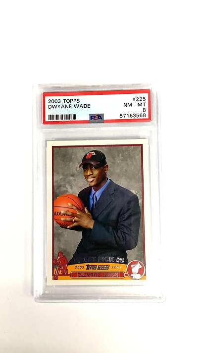 2003 Topps 225 Dwyane Wade PSA