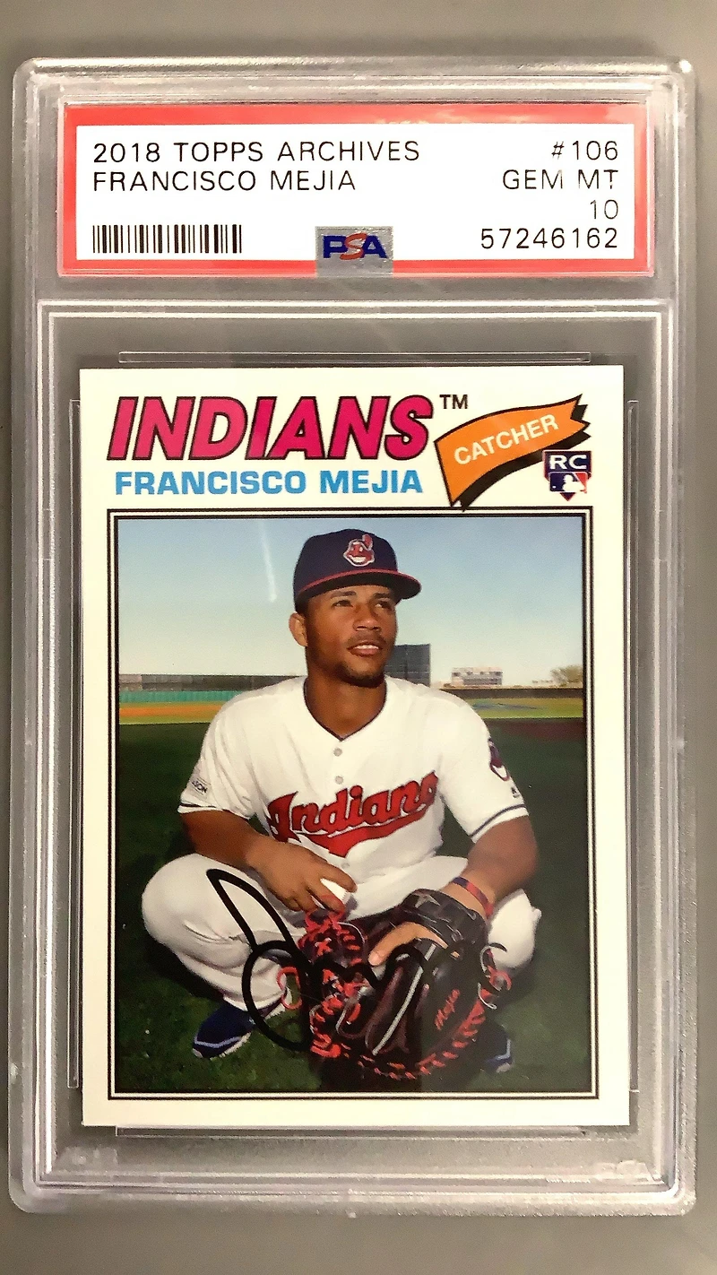 2018 Topps Archives 106 Francisco Mejia PSA 10