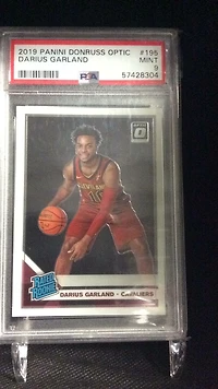 2019 Panini Donruss Optic 195 Darius Garland PSA 9