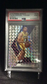 2019 Panini Mosaic 215 Talen Horton-tucker Mosaic PSA 9