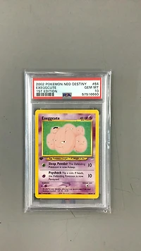 2002 Pokemon Neo Destiny 64 Exeggcute PSA 10
