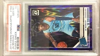 2019 Panini Donruss Optic 168 Ja Morant Purple Shock PSA 10