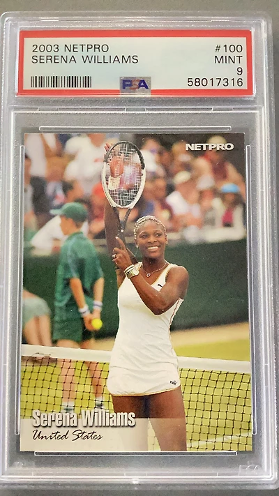 2003 Netpro 100 Serena Williams PSA 9