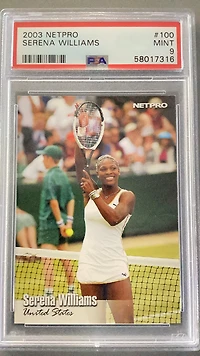 2003 Netpro 100 Serena Williams PSA 9