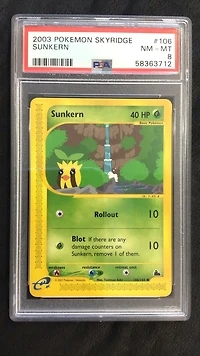 2003 Pokemon Skyridge 106 Sunkern PSA